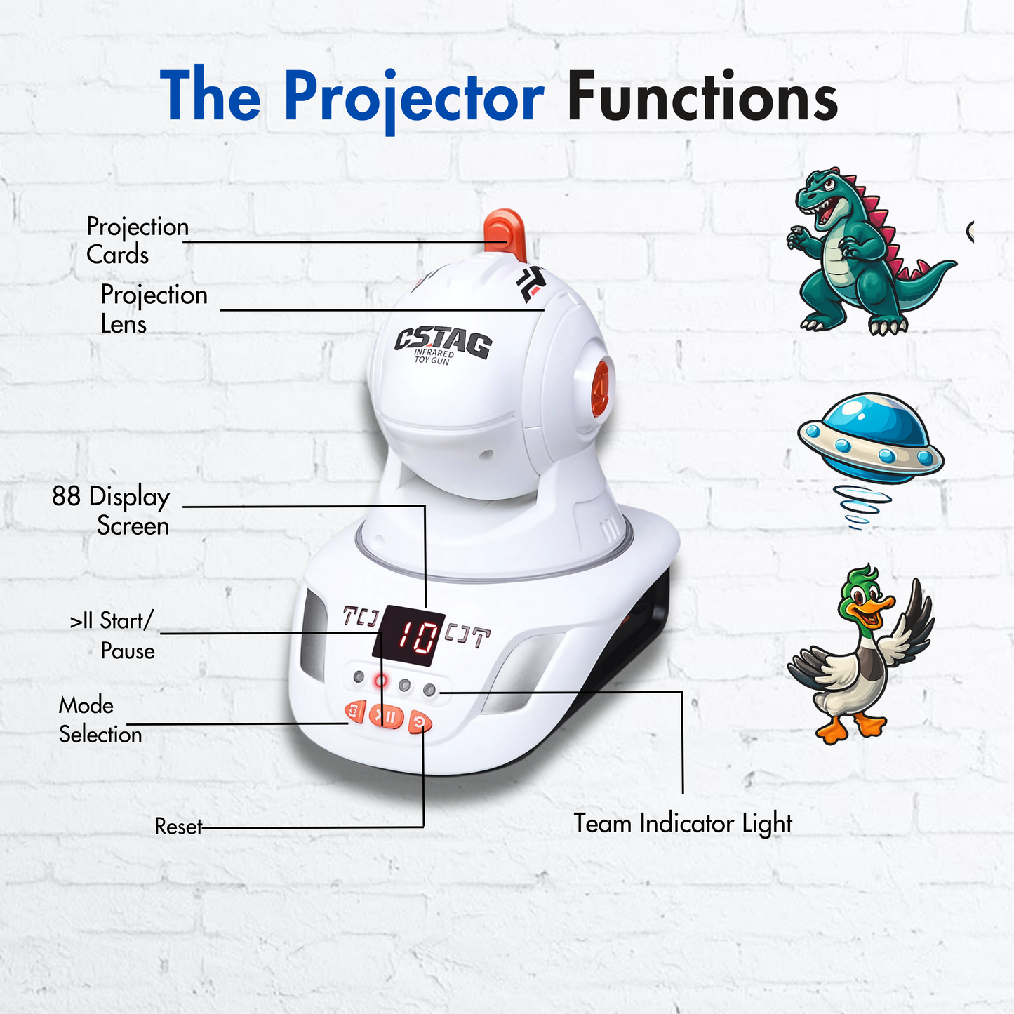 Kartivio™ Shooting Projector Blaster